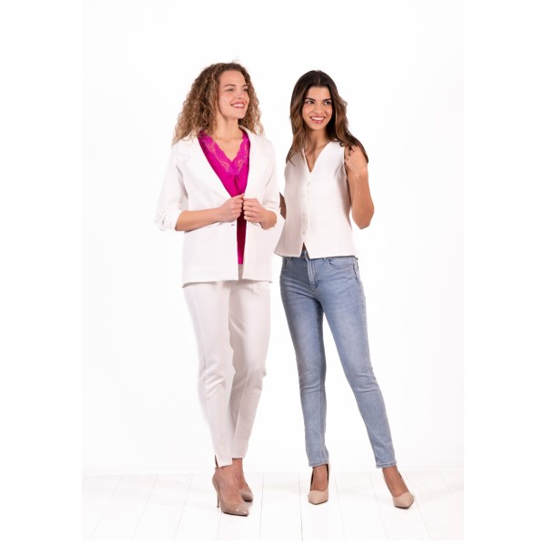 BLAZER BLANCA