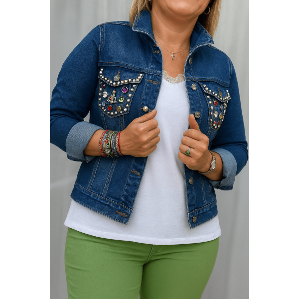 CHAQUETA TEJANA ESMERALDA
