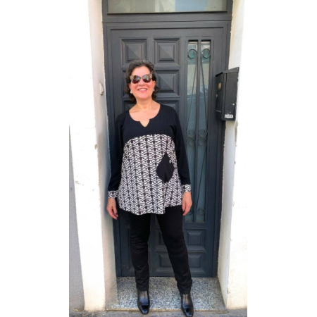 BLUSA BLACK&WHITE